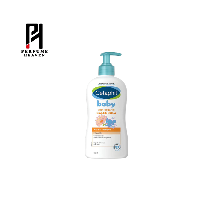Cetaphil Baby Wash & Shampoo With Organic Calendula – 400ml_img_0