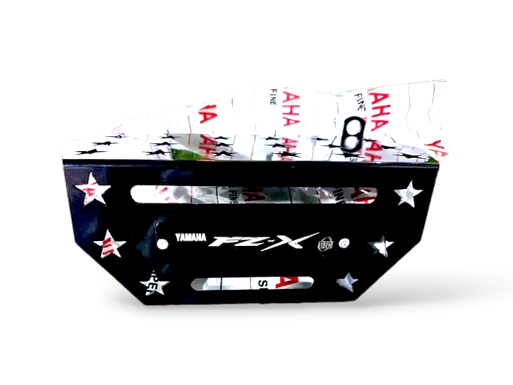 Premium Black Star Silencer Gourde For Yamaha FZ-X_img_0