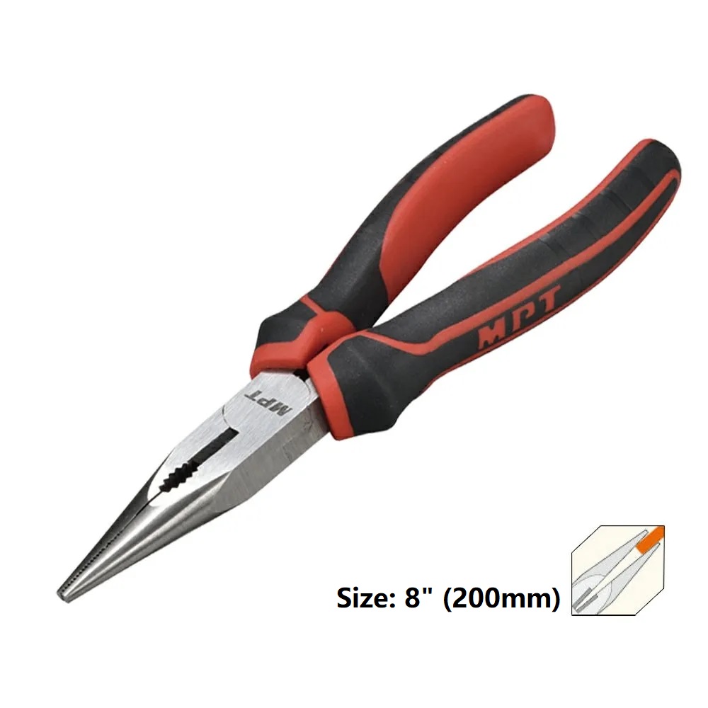 MPT Carbon Steel Long Nose Pliers ( 6" | 8" ); MHB01005-6 | MHB01005-8_img_2