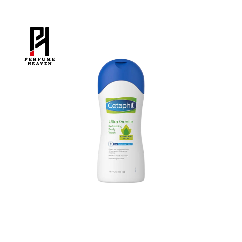 Cetaphil Ultra Gentle Refreshing Body Wash For Sensitive & Dry Skin – 500ml