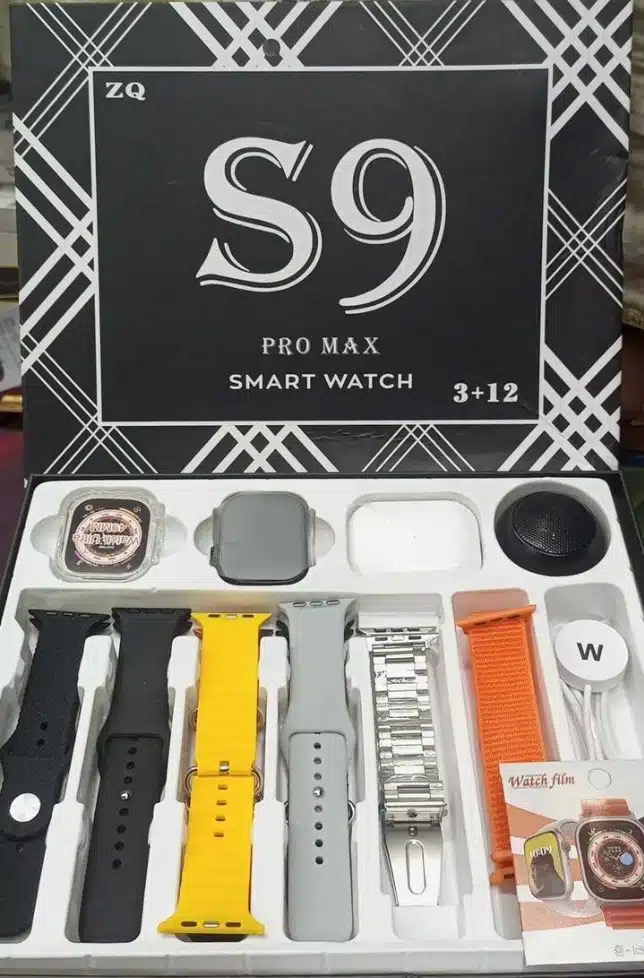 ZQ S9 Pro Max Smart Watch (3+12 Gift Pack Edition)_img_2