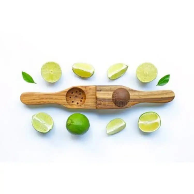 Wooden Lebu Chipa Machine/ Manual Hand Press Lemon Juicer Fruit Orange Juice Tool_img_5