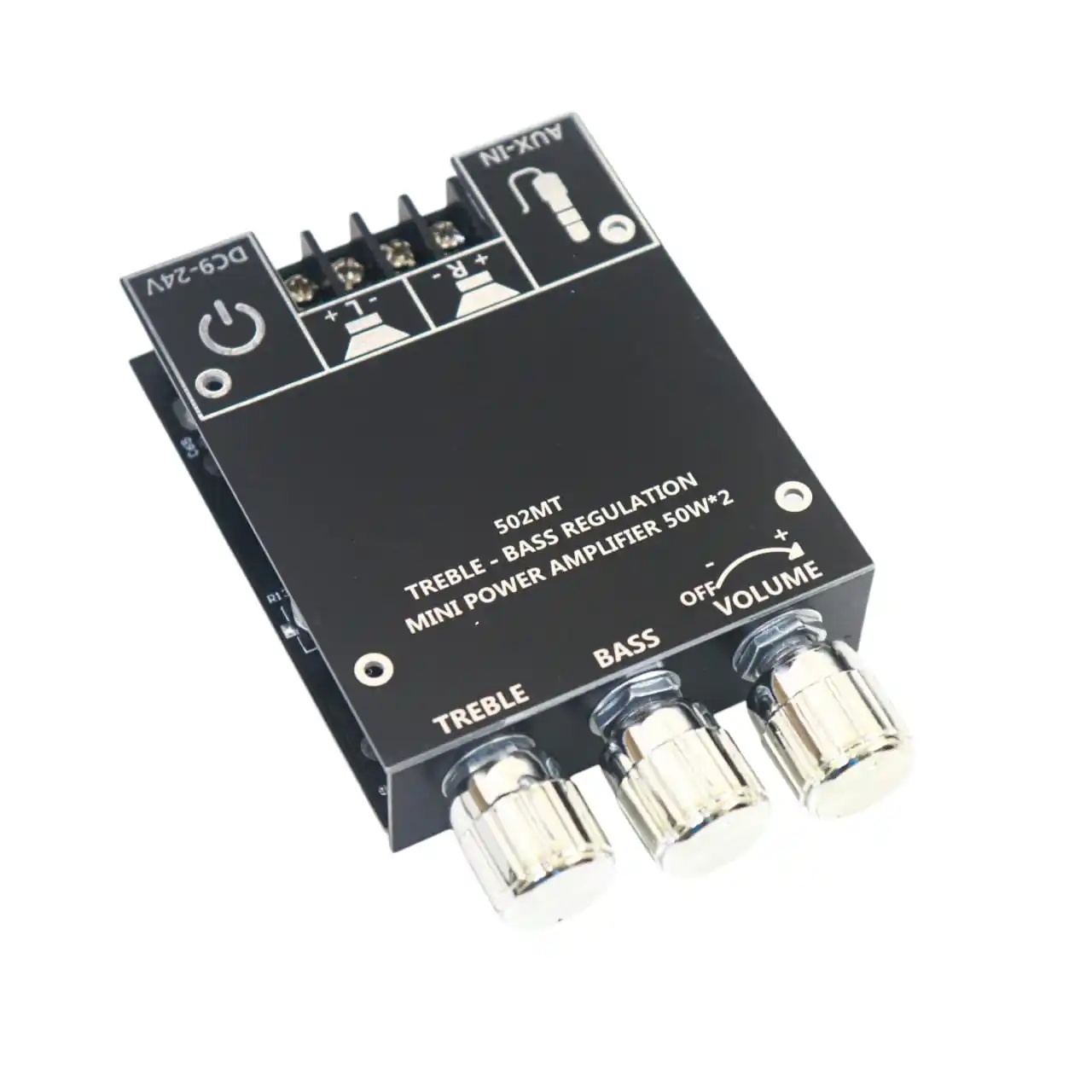 ZK-502MT Audio Amplifier Board – High-Efficiency Stereo Power Amp Module