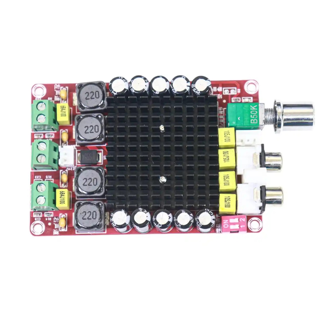 TDA7498 Class-D High-Power Digital Audio Amplifier Board – 2x100W Stereo Amplifier, DC 24V
