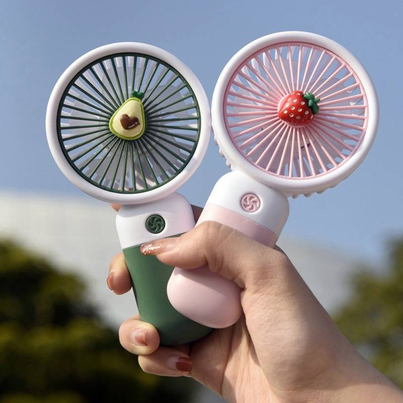 MHR Mini Handheld Fan – Portable, Rechargeable, Adjustable Speed, Quiet Cooling_img_2