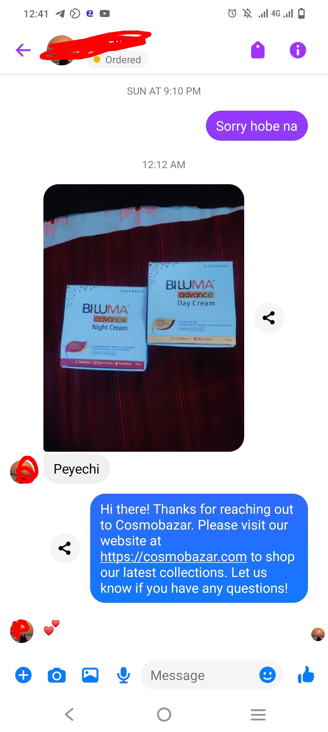 Customer review