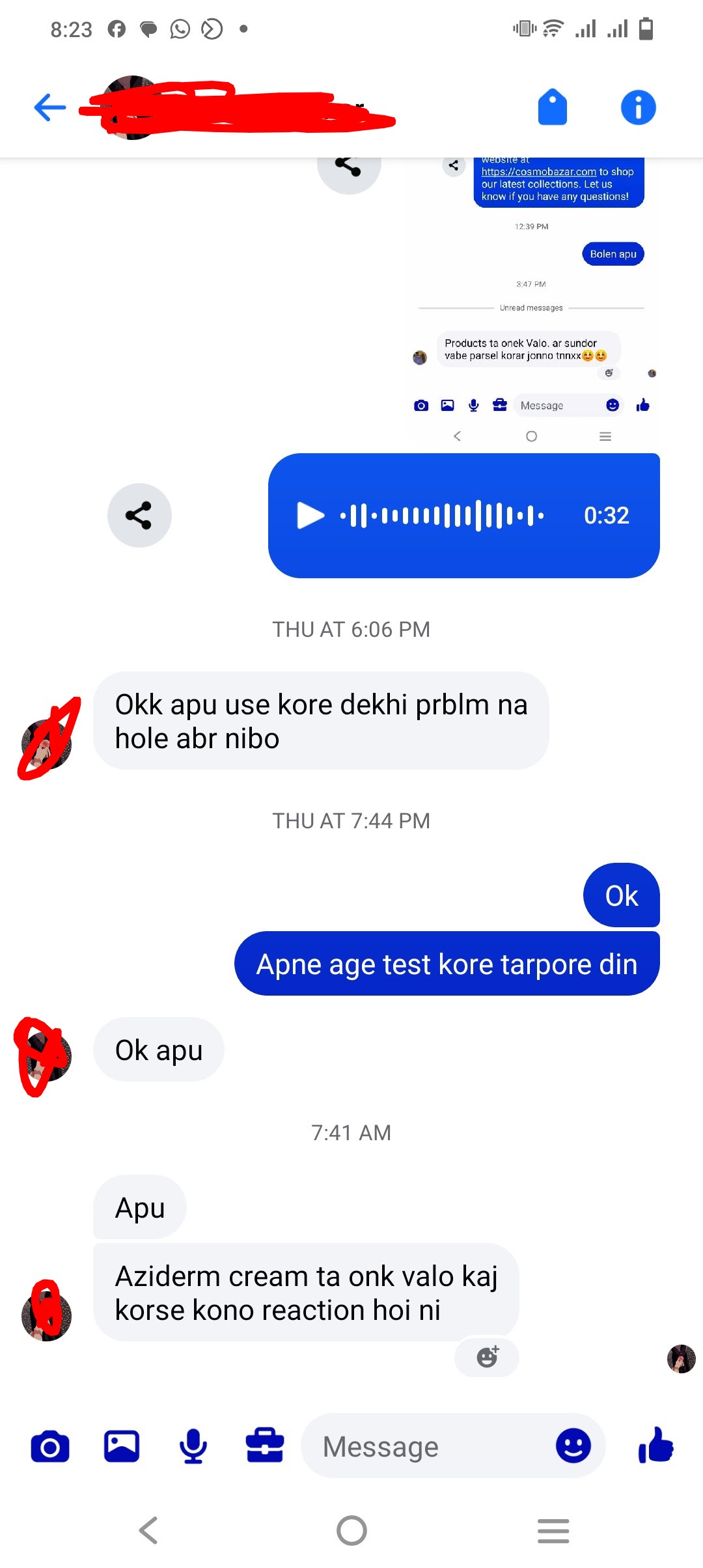 Customer review