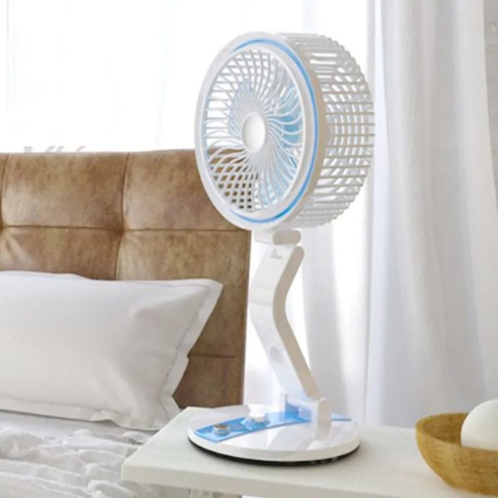 Rechargeable folding fan with LED light_img_0