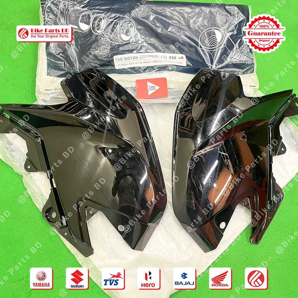 Tanky Box (Black colour) for TVS Raider 125CC bike.