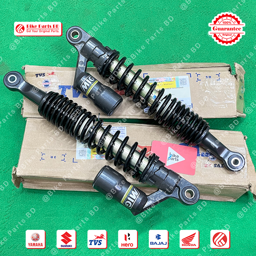 Shock Absorber set for TVS RTR bike.