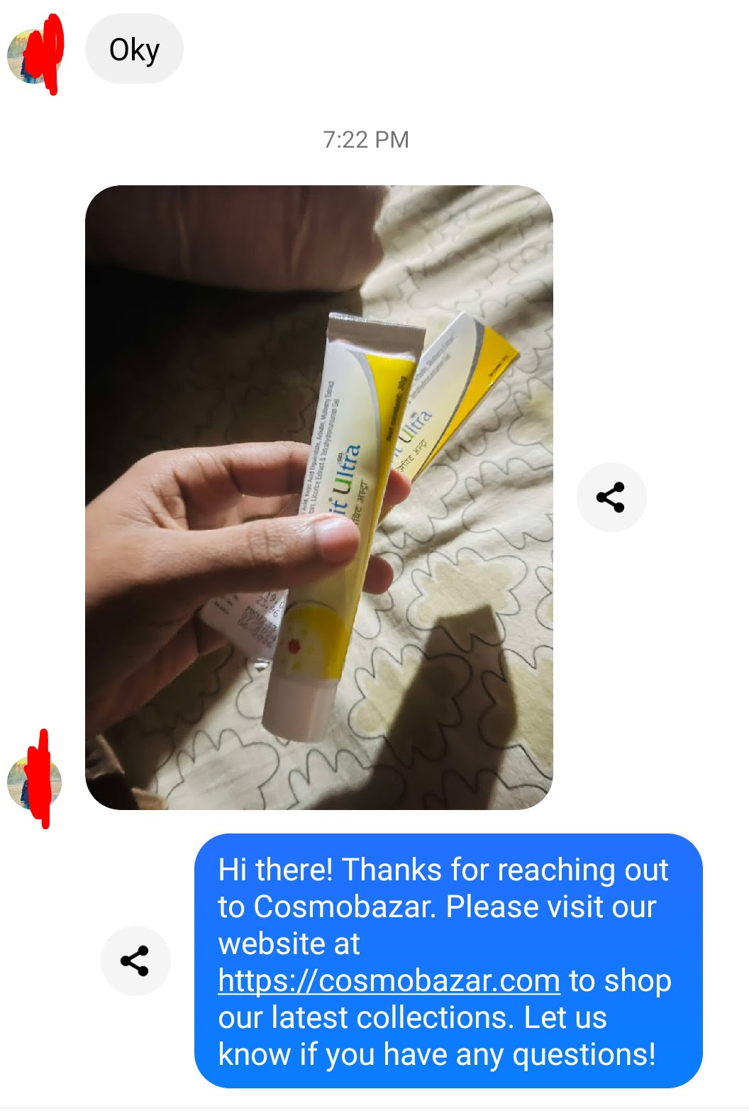 Customer review