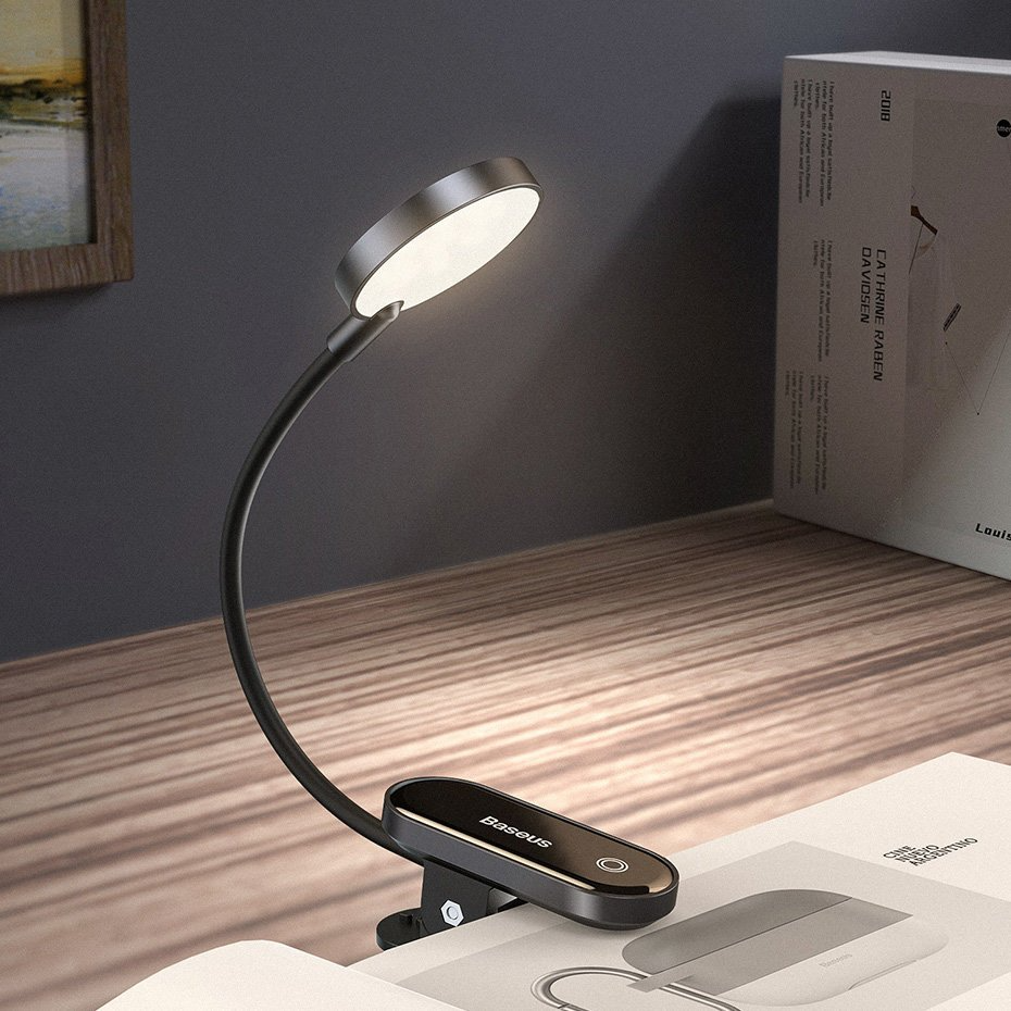 Baseus Rechargeable Mini Clip Lamp (DGRAD-0G)