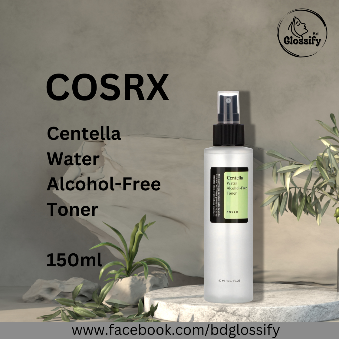 COSRX - CENTELLA WATER ALCOHOL FREE TONER - 150ML