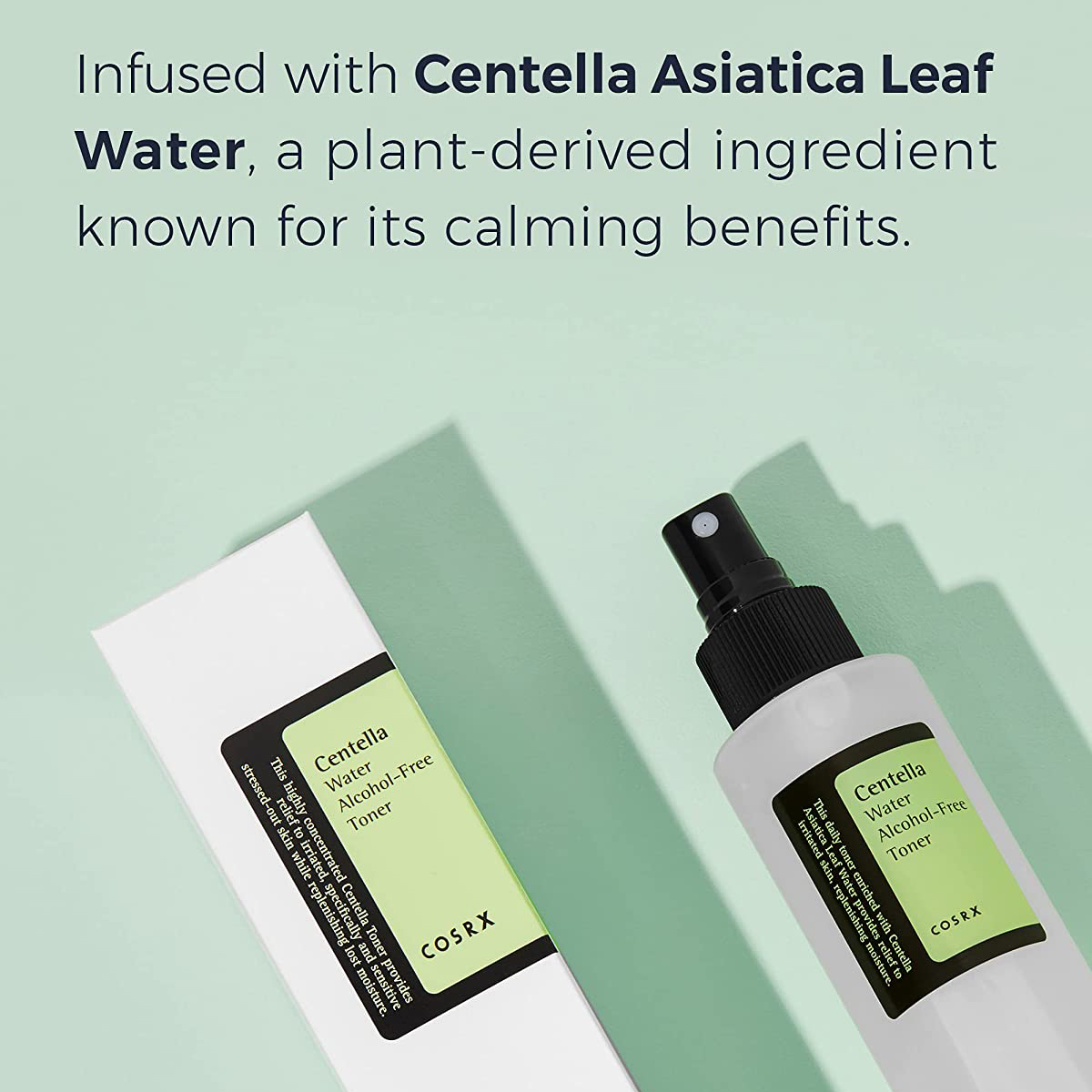 COSRX - CENTELLA WATER ALCOHOL FREE TONER - 150ML thumbnail 3