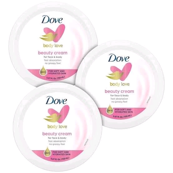 Dove body love beauty Cream 150ml