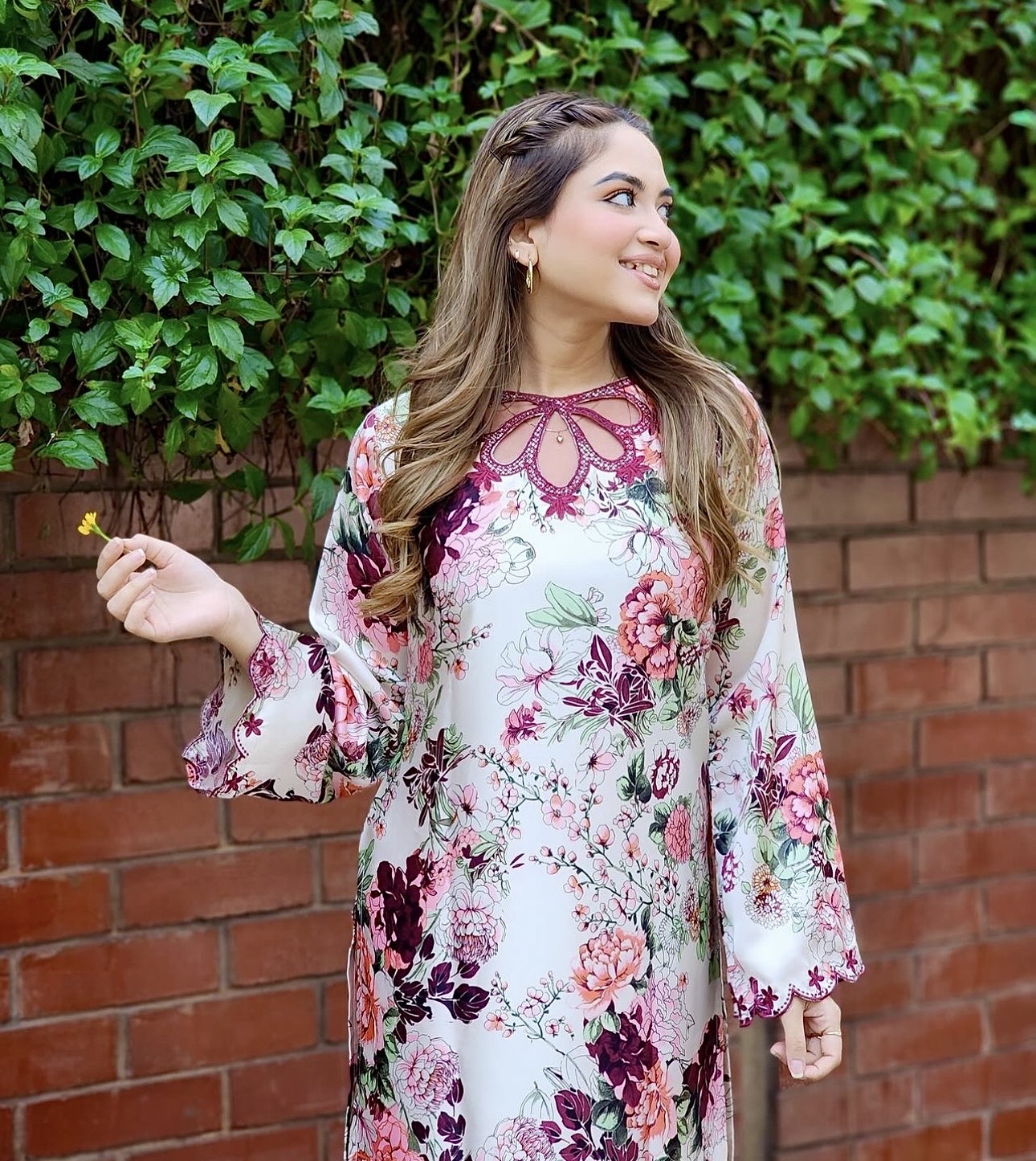 FLORAL KURTI SET_img_2