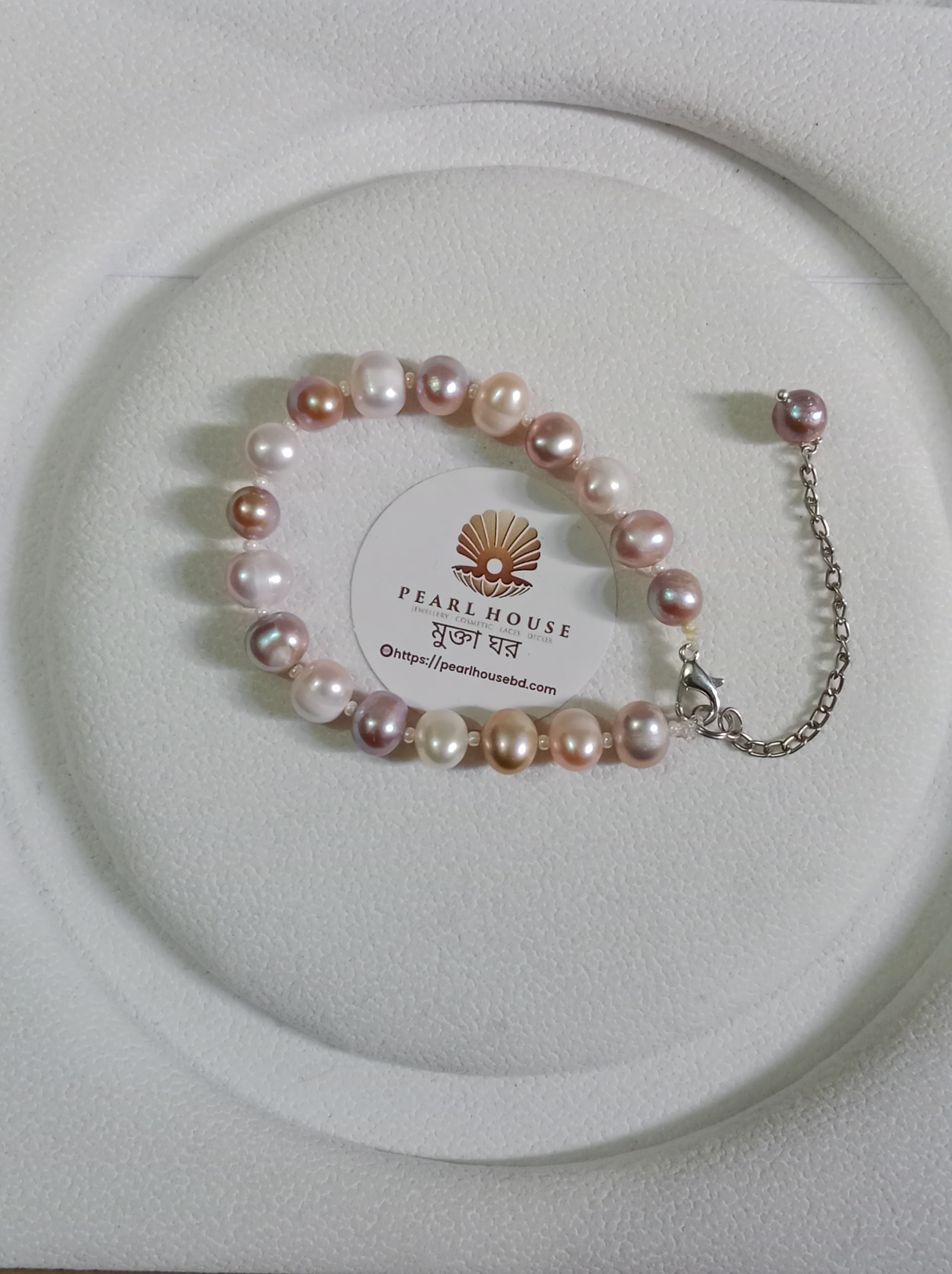 9 mm pearl Multicolor Necklace set_img_2