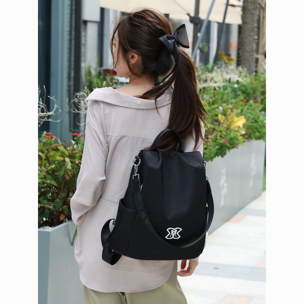 Women Large Capacity Outdoor Tote Bag ( black )_img_2