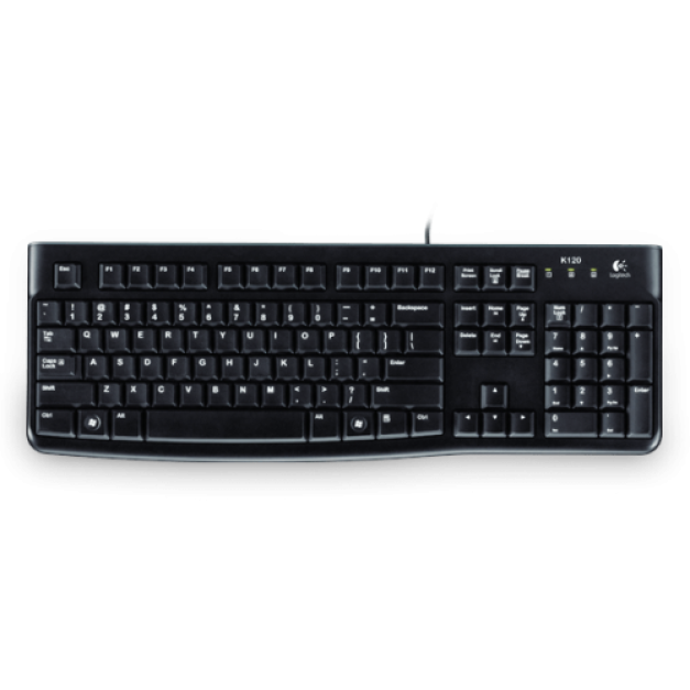 Logitech K120 ENU AP USB Cable Keyboard with Bangla & English_img_2
