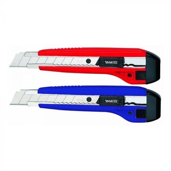 Deli Heavy Anti Cutter Big size 1 pcs Random Color (E2041)_img_0