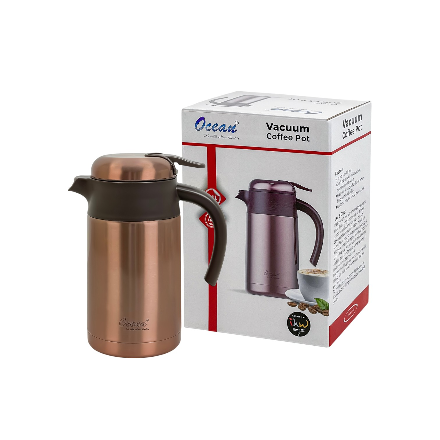 Ocean Vacuum Coffee Pot – 1.1L (OVCP1100) thumbnail 2