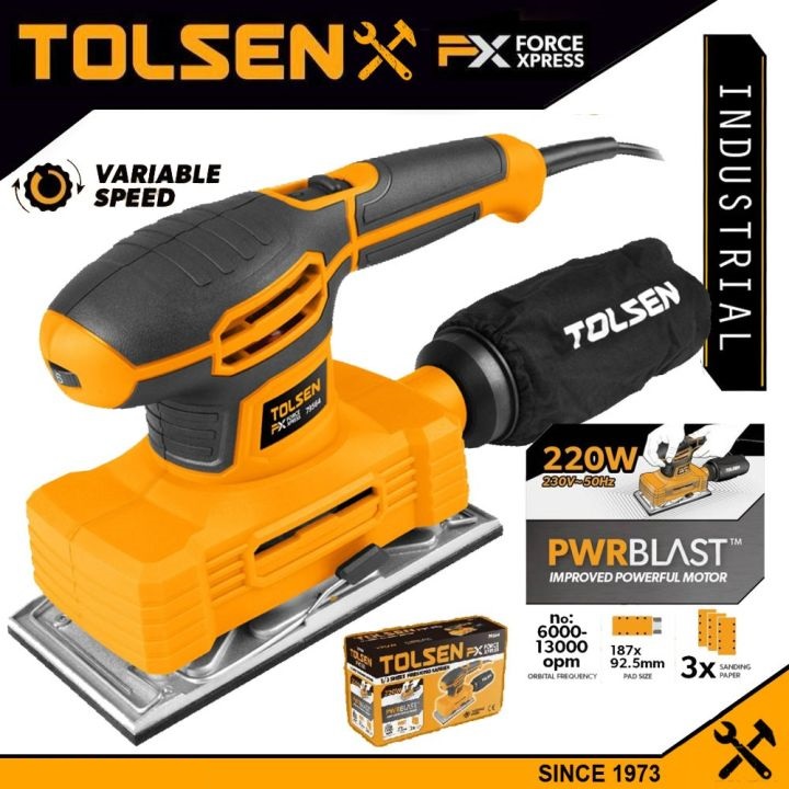 TOLSEN 79564, 220w Sheet Finishing Sander 1/3 Model 79564_img_3