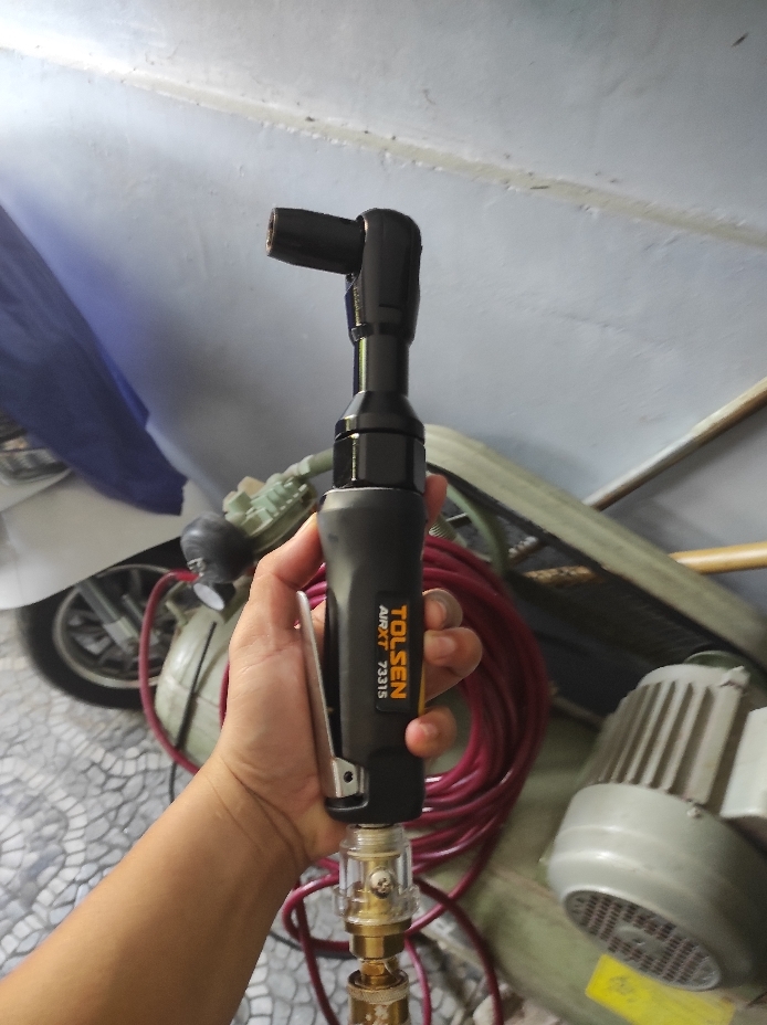 TOLSEN 73315 Air Ratchet Wrench 1/2inch Drive (69nm Torque) Air Compressor Model: 73315_img_3