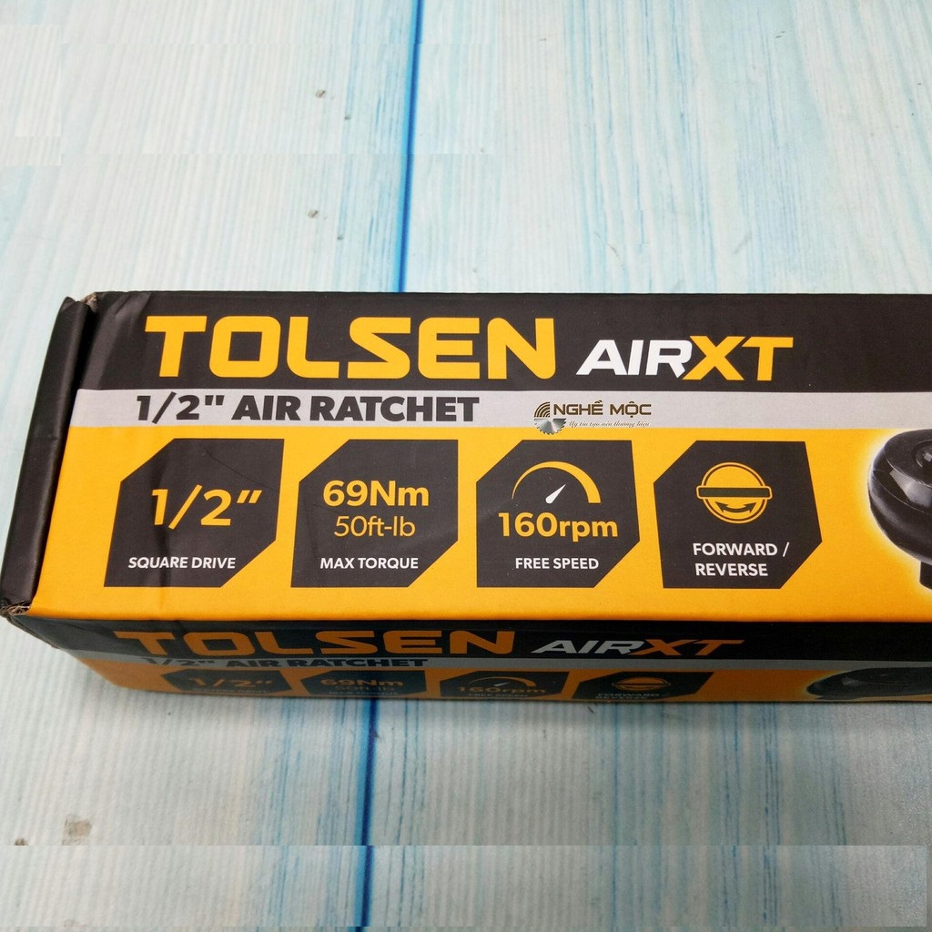 TOLSEN 73315 Air Ratchet Wrench 1/2inch Drive (69nm Torque) Air Compressor Model: 73315_img_4