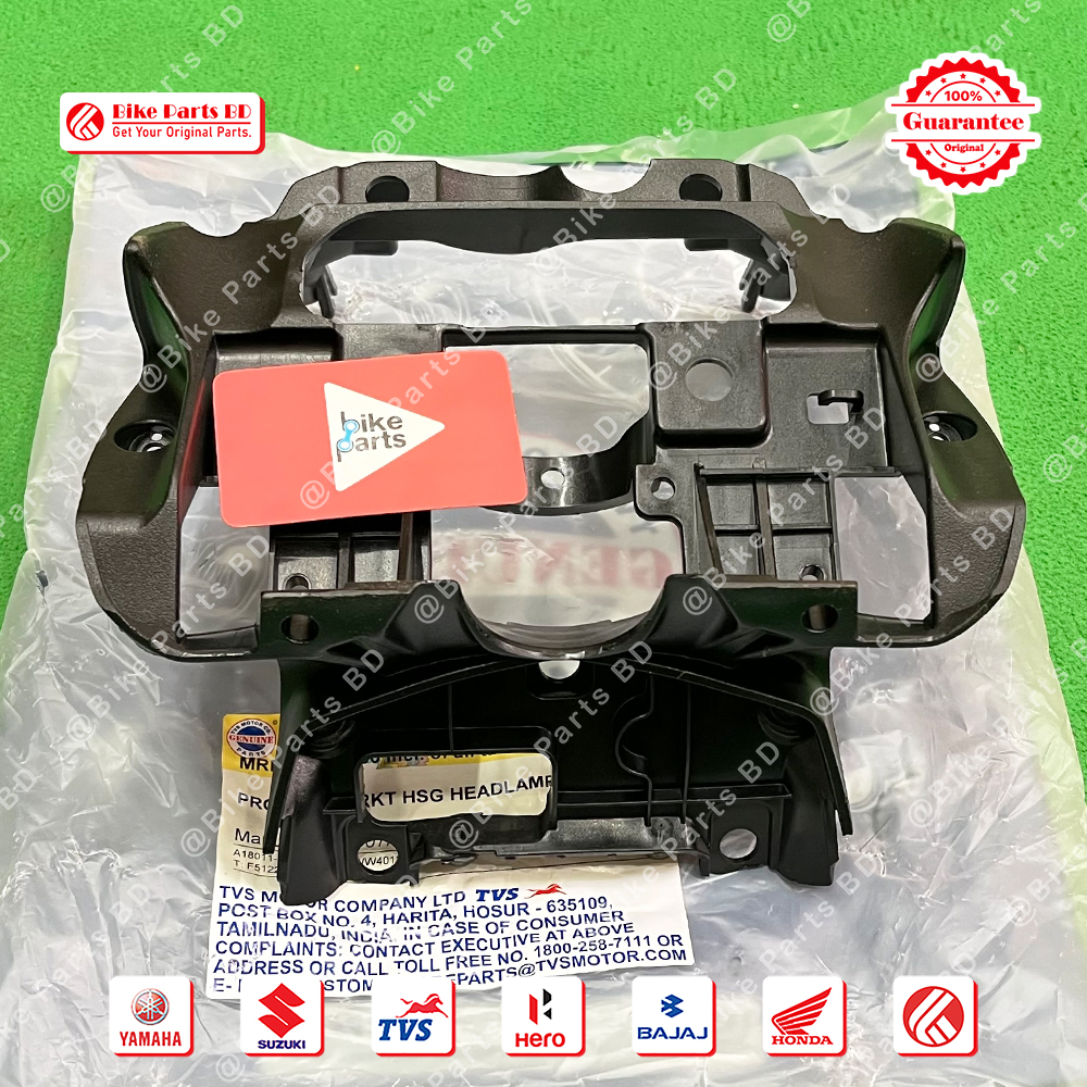Headlight Mask for TVS Apache RTR 160 4V SMART XCONNECT bike.