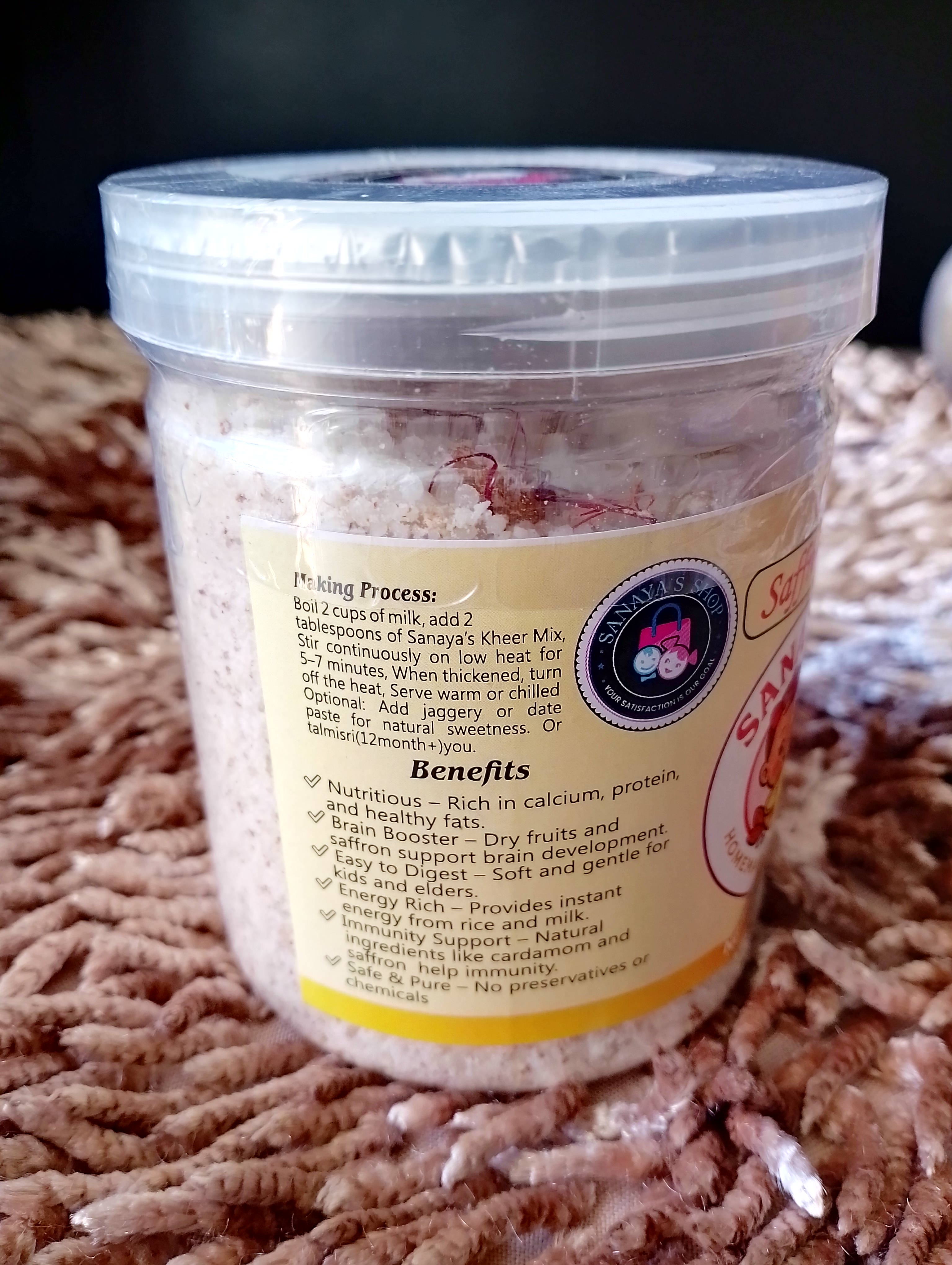Saffron Kheer Mix - (350gm)_img_8