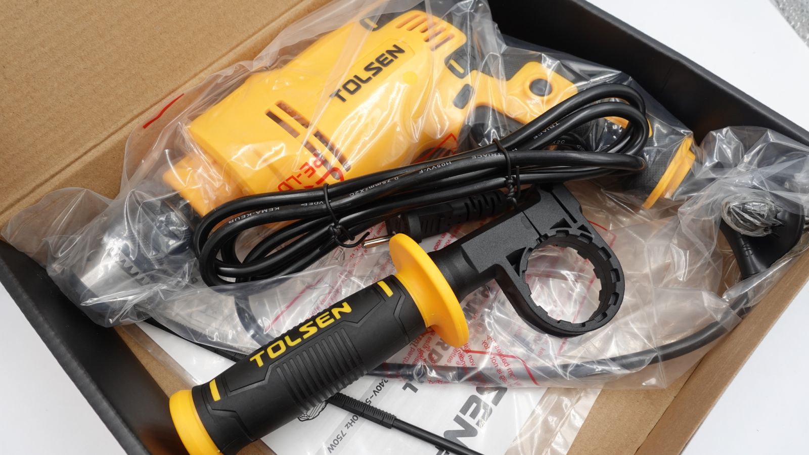 TOLSEN 79504, 650W Impact Drill with Hammer option, 13mm Chuck, Variable Speed, Model:79504_img_1