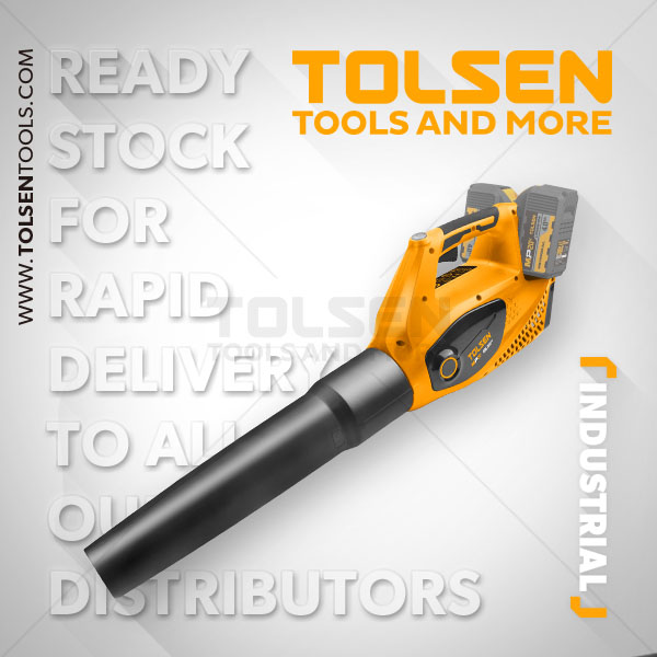 TOLSEN 87340 Li-ion BLOWER 800W 2X20V (Not Included Battery and Charger), Air velocity 59m/s; Model 87340_img_2