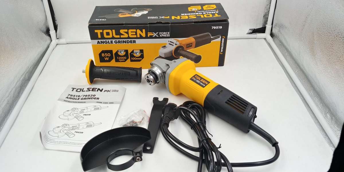 TOLSEN 79519, Angle Grinder 850W, 4" (100mm); Model: 79519_img_1