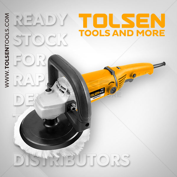 TOLSEN 88598 180mm Angle Polisher, Car Polisher 1400W Model: 79528 ( 88598 )_img_1