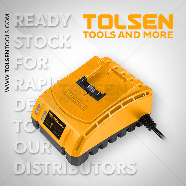 TOLSEN 87485 20V Li-ion Battery Charger For charging TOLSEN 20V 2.0Ah battery ( 87472 ) Model 87485_img_2