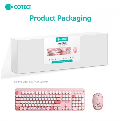 COTECi 84021 Wireless Keyboard and Mouse Combo_img_4