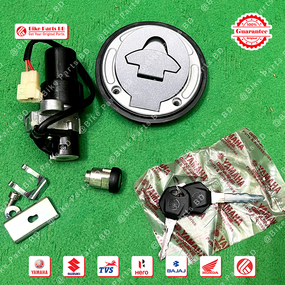 Lock Set for Yamaha R15 V3 BS6 bike. thumbnail 2