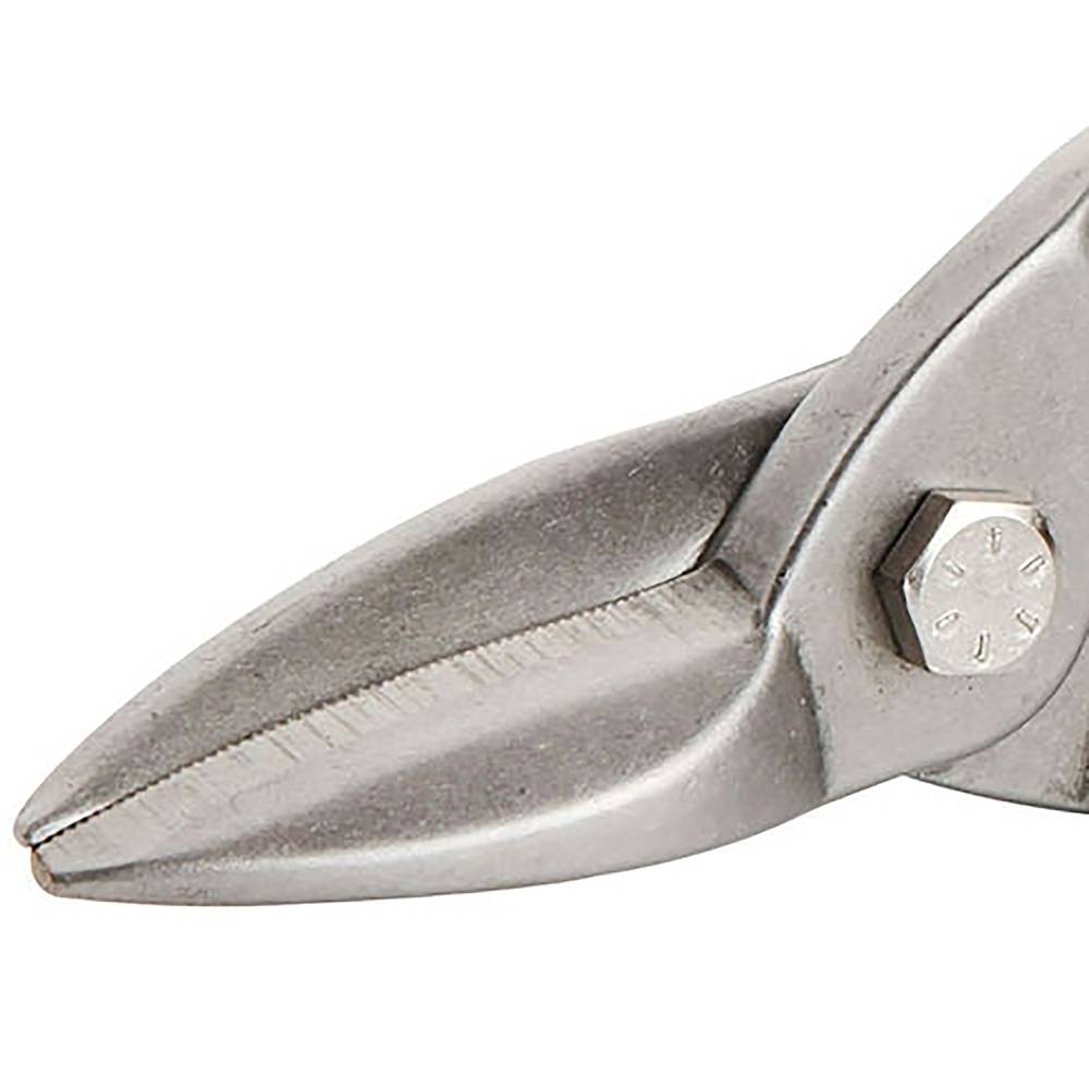 TOLSEN 30022 10" Aviation Snips (Straight Cut), 250mm, CrMo Steel, Two-Component Handle, Industrial | Model: 30022_img_3