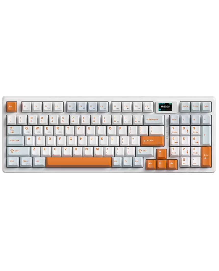 MONKA 3098 PRO V2 Tri Mode RGB Hotswappable Mechanical Keyboard