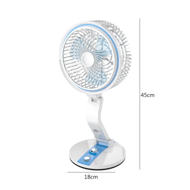 Rechargeable folding fan with LED light_img_3