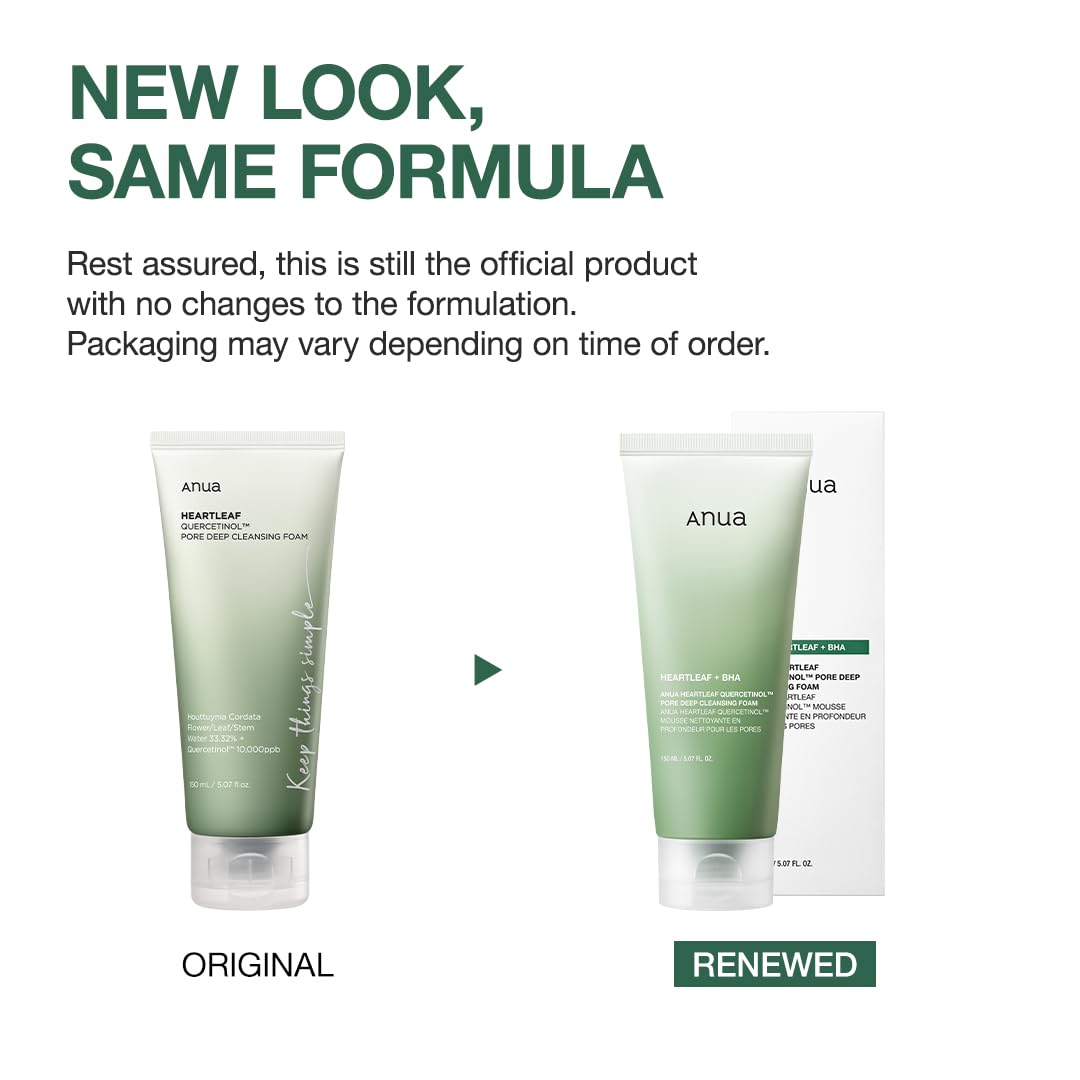 ANUA - HeartLeaf Quercetinol Pore Deep Cleansing Foam - 150ml thumbnail 10