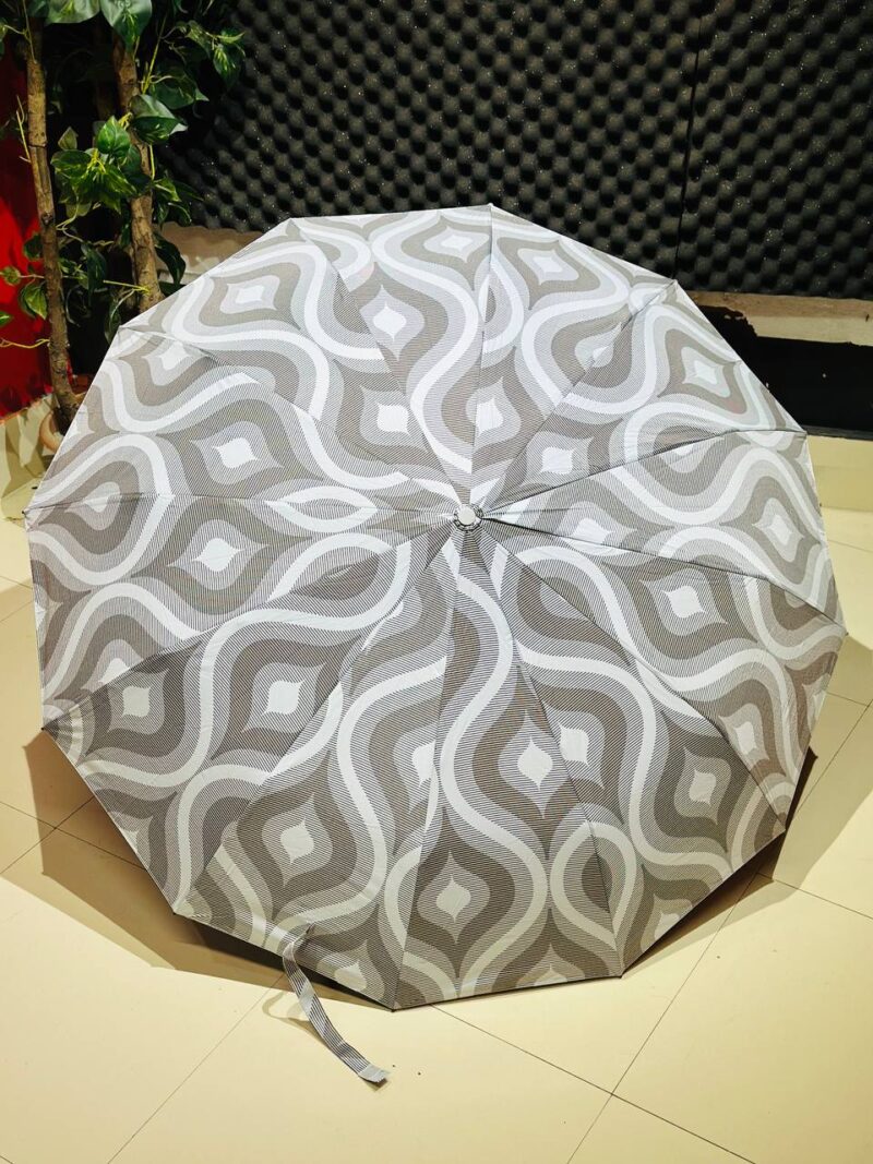 Premium 12-Ribs Automatic Open/Close Wood Handle Umbrella