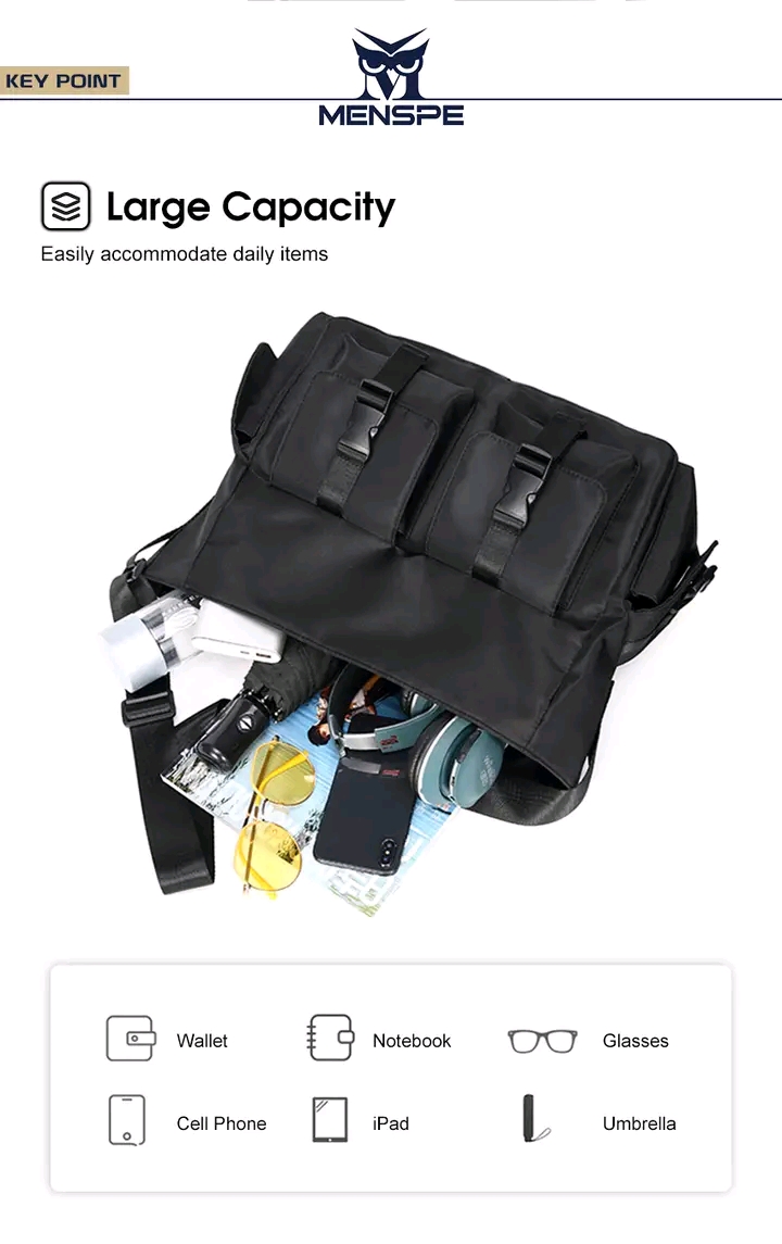 💥MENSPE Large Capacity Waterproof Bag_img_4