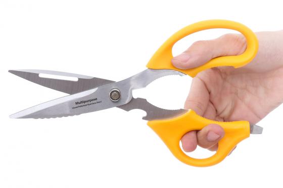 TOLSEN 30049 Multi-Purpose Scissors | 10-in-1 Industrial Tool | Non-Slip Handle | Stainless Steel Blade | Model: 30049_img_4