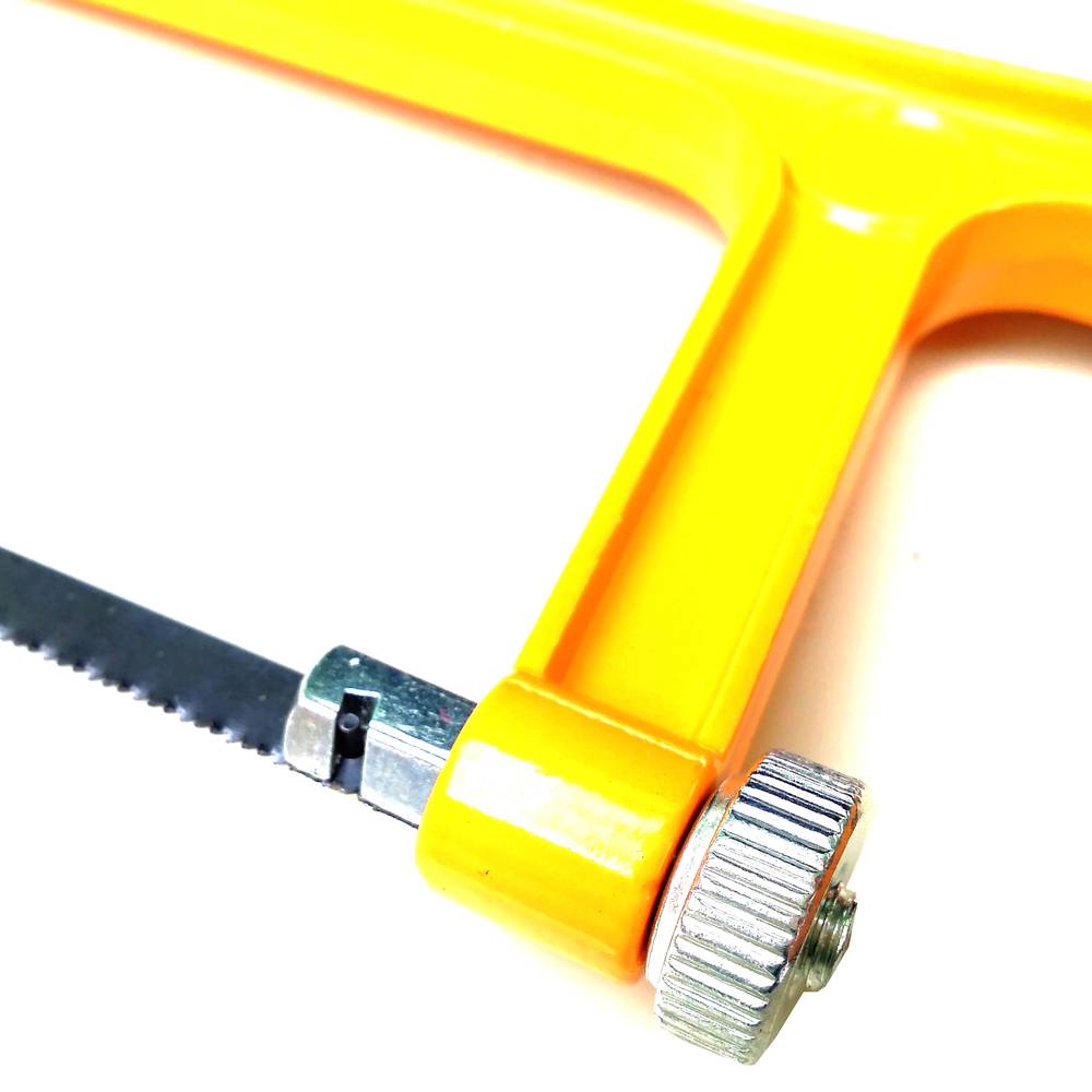 TOLSEN 30051 Mini Hacksaw Frame | 6" (150mm) | Industrial | Plastic Coated Handle | Includes 1 Free Saw Blade | Model: 30051_img_4