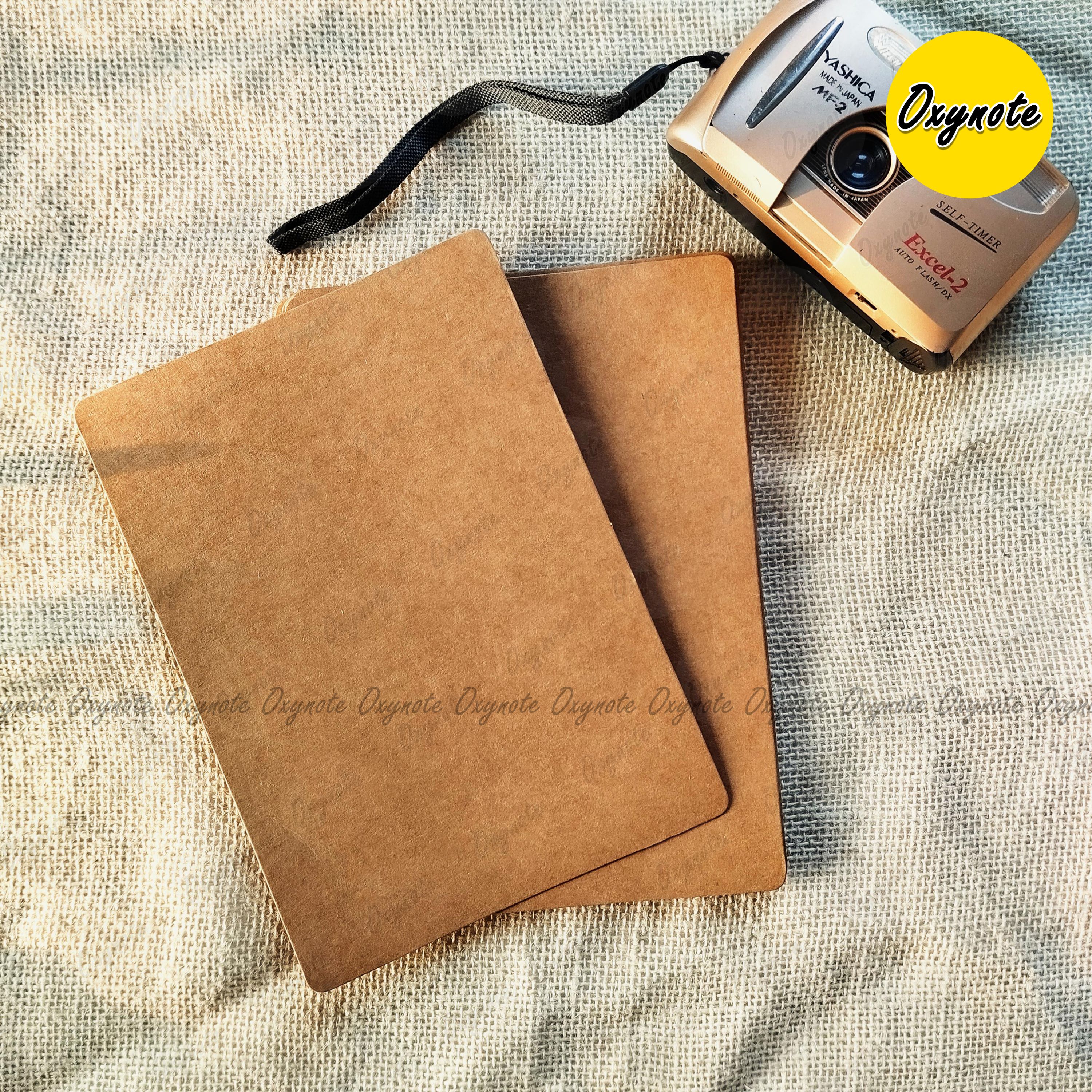A5 & A6 Size Blank Kraft Card by OXYNOTE - Round Corner - 400GSM_img_7