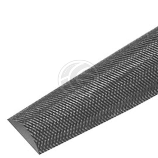 TOLSEN 32005 Steel File (Half Round), 8" (200mm), T12 Carbon Steel, TPR Handle | Model: 32005_img_2