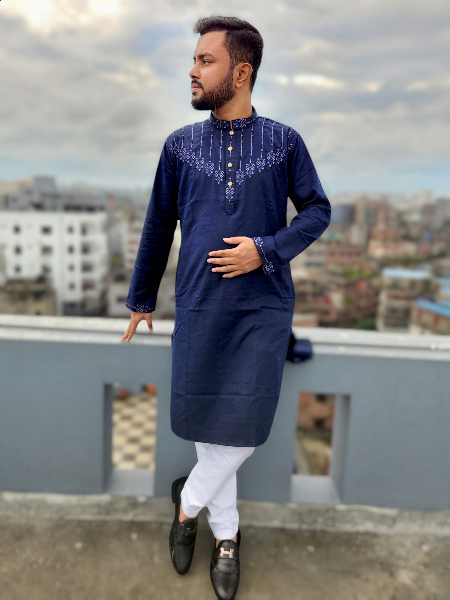 premium Elite embroidered panjabi code 717_img_2