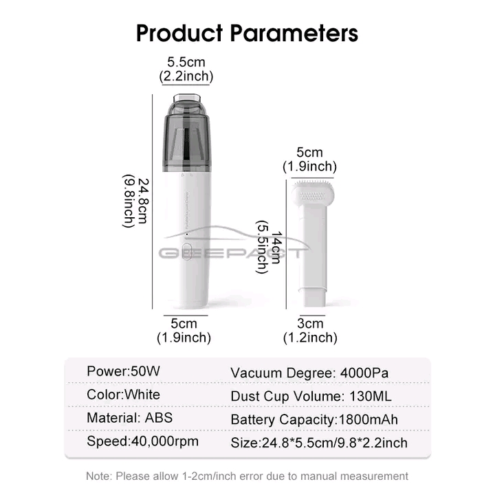 ๐ฅGeepact Mini Portable Handheld Rechargeable Vacuum Cleaner_img_5
