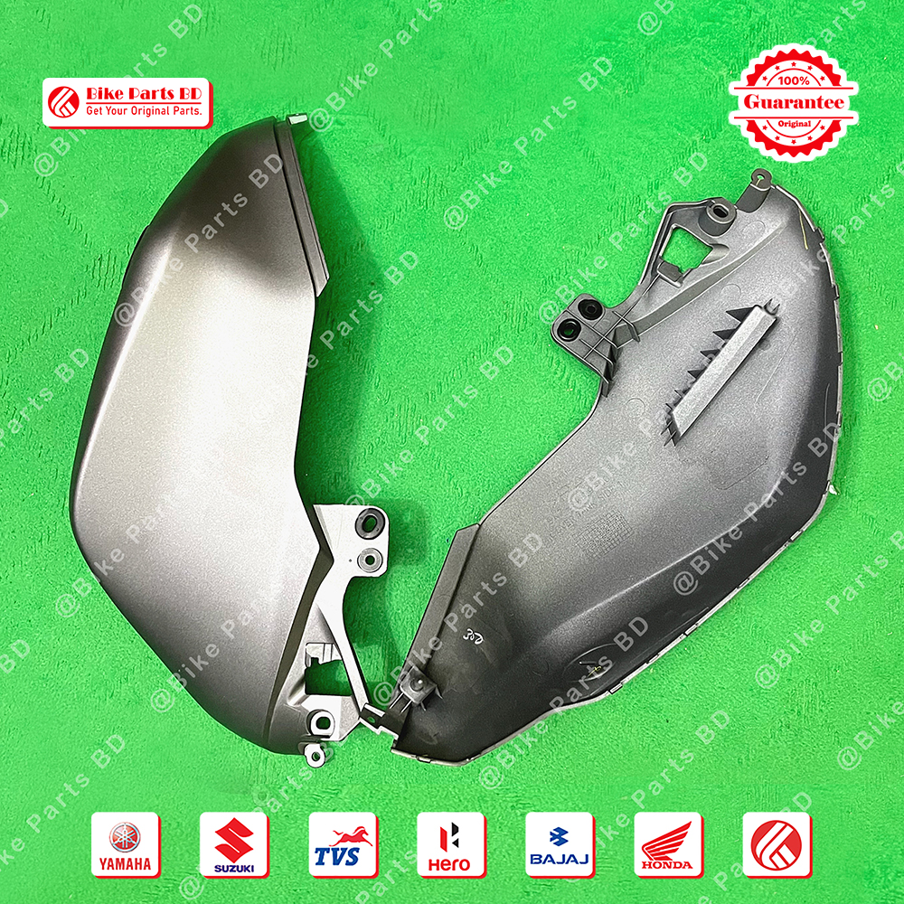 Tanky Box for Yamaha R15 V3 (Thunder Grey) bike.